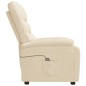 vidaXL Relaxsessel Elektrisch Creme Stoff vidaXL Relaxsessel Elektrisch Creme Stoff