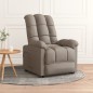 vidaXL Relaxsessel Elektrisch Taupe Stoff vidaXL Relaxsessel Elektrisch Taupe Stoff