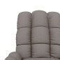 vidaXL Relaxsessel Elektrisch Taupe Stoff vidaXL Relaxsessel Elektrisch Taupe Stoff