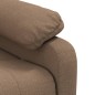 vidaXL Relaxsessel Elektrisch Braun Stoff vidaXL Relaxsessel Elektrisch Braun Stoff