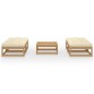 vidaXL 5-tlg. Garten-Lounge-Set mit Kissen Kiefer Massivholz vidaXL 5-tlg. Garten-Lounge-Set mit Kissen Kiefer Massivholz