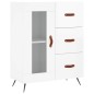 vidaXL Highboard Hochglanz-Weiß 69,5x34x180 cm Holzwerkstoff vidaXL Highboard Hochglanz-Weiß 69,5x34x180 cm Holzwerkstoff