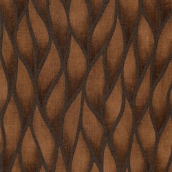 Topchic Tapete Flames and Drops Metallic-Braun