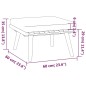 vidaXL 8-tlg. Garten-Lounge-Set mit Kissen Massivholz Akazie vidaXL 8-tlg. Garten-Lounge-Set mit Kissen Massivholz Akazie