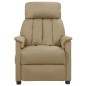 vidaXL Massagesessel mit Aufstehhilfe Cappuccino-Braun Kunstleder vidaXL Massagesessel mit Aufstehhilfe Cappuccino-Braun Kunstleder