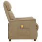 vidaXL Massagesessel mit Aufstehhilfe Cappuccino-Braun Kunstleder vidaXL Massagesessel mit Aufstehhilfe Cappuccino-Braun Kunstleder