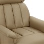 vidaXL Massagesessel mit Aufstehhilfe Cappuccino-Braun Kunstleder vidaXL Massagesessel mit Aufstehhilfe Cappuccino-Braun Kunstleder