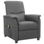 vidaXL Massagesessel mit Aufstehhilfe Hellgrau Stoff vidaXL Massagesessel mit Aufstehhilfe Hellgrau Stoff