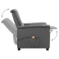 vidaXL Massagesessel mit Aufstehhilfe Hellgrau Stoff vidaXL Massagesessel mit Aufstehhilfe Hellgrau Stoff