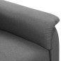 vidaXL Massagesessel mit Aufstehhilfe Hellgrau Stoff vidaXL Massagesessel mit Aufstehhilfe Hellgrau Stoff