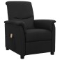 vidaXL Massagesessel mit Aufstehhilfe Schwarz Stoff vidaXL Massagesessel mit Aufstehhilfe Schwarz Stoff