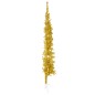 vidaXL Künstlicher Halb-Weihnachtsbaum mit Ständer Schlank Gold 240 cm vidaXL Künstlicher Halb-Weihnachtsbaum mit Ständer Schlank Gold 240 cm