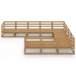 vidaXL 10-tlg. Garten-Lounge-Set Massivholz Kiefer vidaXL 10-tlg. Garten-Lounge-Set Massivholz Kiefer