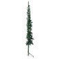 vidaXL Künstlicher Halb-Weihnachtsbaum mit Ständer Schlank Grün 180 cm vidaXL Künstlicher Halb-Weihnachtsbaum mit Ständer Schlank Grün 180 cm