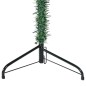 vidaXL Künstlicher Halb-Weihnachtsbaum mit Ständer Schlank Grün 180 cm vidaXL Künstlicher Halb-Weihnachtsbaum mit Ständer Schlank Grün 180 cm