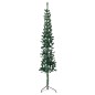 vidaXL Künstlicher Halb-Weihnachtsbaum mit Ständer Schlank Grün 240 cm vidaXL Künstlicher Halb-Weihnachtsbaum mit Ständer Schlank Grün 240 cm