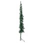 vidaXL Künstlicher Halb-Weihnachtsbaum mit Ständer Schlank Grün 240 cm vidaXL Künstlicher Halb-Weihnachtsbaum mit Ständer Schlank Grün 240 cm