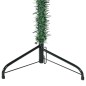vidaXL Künstlicher Halb-Weihnachtsbaum mit Ständer Schlank Grün 240 cm vidaXL Künstlicher Halb-Weihnachtsbaum mit Ständer Schlank Grün 240 cm
