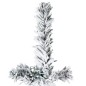 vidaXL Künstlicher Halb-Weihnachtsbaum mit Schnee Schlank 240 cm vidaXL Künstlicher Halb-Weihnachtsbaum mit Schnee Schlank 240 cm