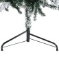 vidaXL Künstlicher Halb-Weihnachtsbaum mit Schnee Schlank 240 cm vidaXL Künstlicher Halb-Weihnachtsbaum mit Schnee Schlank 240 cm