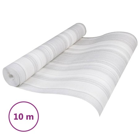 vidaXL Tapete 3D Streifenmuster Grau