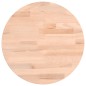 vidaXL Tischplatte Ø30x4 cm Rund Massivholz Buche vidaXL Tischplatte Ø30x4 cm Rund Massivholz Buche
