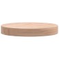 vidaXL Tischplatte Ø30x4 cm Rund Massivholz Buche vidaXL Tischplatte Ø30x4 cm Rund Massivholz Buche
