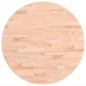 vidaXL Tischplatte Ø50x4 cm Rund Massivholz Buche vidaXL Tischplatte Ø50x4 cm Rund Massivholz Buche