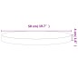 vidaXL Tischplatte Ø50x4 cm Rund Massivholz Buche vidaXL Tischplatte Ø50x4 cm Rund Massivholz Buche