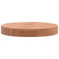 vidaXL Tischplatte Ø30x4 cm Rund Massivholz Buche vidaXL Tischplatte Ø30x4 cm Rund Massivholz Buche