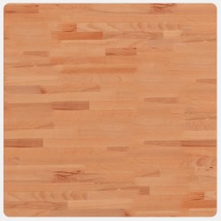 vidaXL Tischplatte 70x70x1,5 cm Quadratisch Massivholz Buche