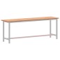 vidaXL Schreibtischplatte 220x55x2,5 cm Massivholz Buche vidaXL Schreibtischplatte 220x55x2,5 cm Massivholz Buche