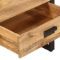 vidaXL Couchtisch 100x54x40 cm Massivholz Mango und Eisen vidaXL Couchtisch 100x54x40 cm Massivholz Mango und Eisen