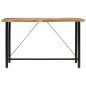 vidaXL Bartisch 180x70x107 cm Massivholz Mango und Eisen vidaXL Bartisch 180x70x107 cm Massivholz Mango und Eisen
