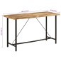 vidaXL Bartisch 180x70x107 cm Massivholz Mango und Eisen vidaXL Bartisch 180x70x107 cm Massivholz Mango und Eisen