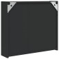 vidaXL Spiegelschrank mit LED-Beleuchtung Schwarz 60x13x52 cm vidaXL Spiegelschrank mit LED-Beleuchtung Schwarz 60x13x52 cm
