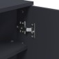 vidaXL Eck-Spiegelschrank Grau 30x24x60 cm vidaXL Eck-Spiegelschrank Grau 30x24x60 cm