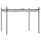 vidaXL Pergola mit Schiebedach Creme 295x292x230 cm vidaXL Pergola mit Schiebedach Creme 295x292x230 cm
