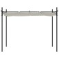vidaXL Pergola mit Schiebedach Creme 295x292x230 cm vidaXL Pergola mit Schiebedach Creme 295x292x230 cm