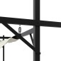 vidaXL Pergola mit Schiebedach Creme 295x292x230 cm vidaXL Pergola mit Schiebedach Creme 295x292x230 cm