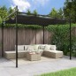 vidaXL Pergola mit Schiebedach Anthrazit 295x292x230 cm vidaXL Pergola mit Schiebedach Anthrazit 295x292x230 cm