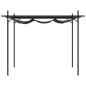 vidaXL Pergola mit Schiebedach Anthrazit 295x292x230 cm vidaXL Pergola mit Schiebedach Anthrazit 295x292x230 cm
