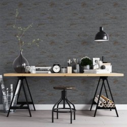 Topchic Tapete Concrete Look Dunkelgrau