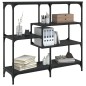 vidaXL Konsolentisch Schwarz 103x32x95 cm Holzwerkstoff vidaXL Konsolentisch Schwarz 103x32x95 cm Holzwerkstoff