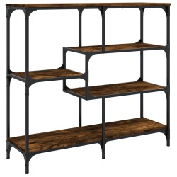 vidaXL Konsolentisch Räuchereiche 103x32x95 cm Holzwerkstoff