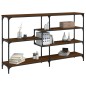 vidaXL Konsolentisch Braun Eichen-Optik 160x32x95 cm Holzwerkstoff vidaXL Konsolentisch Braun Eichen-Optik 160x32x95 cm Holzwerkstoff