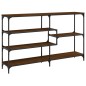 vidaXL Konsolentisch Braun Eichen-Optik 160x32x95 cm Holzwerkstoff vidaXL Konsolentisch Braun Eichen-Optik 160x32x95 cm Holzwerkstoff