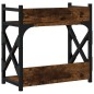 vidaXL Druckerständer 2 Ablagen Räuchereiche 40x20x40 cm Holzwerkstoff vidaXL Druckerständer 2 Ablagen Räuchereiche 40x20x40 cm Holzwerkstoff