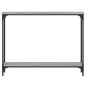 vidaXL Konsolentisch Grau Sonoma 100x22,5x75 cm Holzwerkstoff vidaXL Konsolentisch Grau Sonoma 100x22,5x75 cm Holzwerkstoff