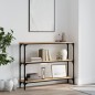 vidaXL Konsolentisch Sonoma-Eiche 100x22,5x75 cm Holzwerkstoff vidaXL Konsolentisch Sonoma-Eiche 100x22,5x75 cm Holzwerkstoff